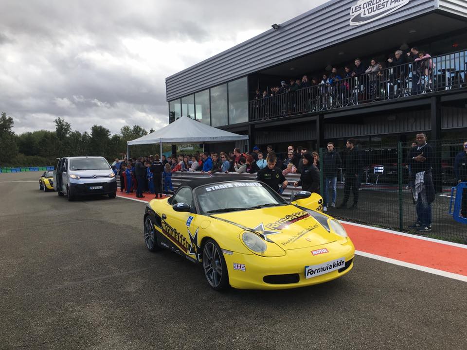 Stage de pilotage Clio 4 RS + Porsche Boxster – Circuit de Réau (77) –  Stage pilotage enfants de 8 à 18 ans – As'Phalte Junior